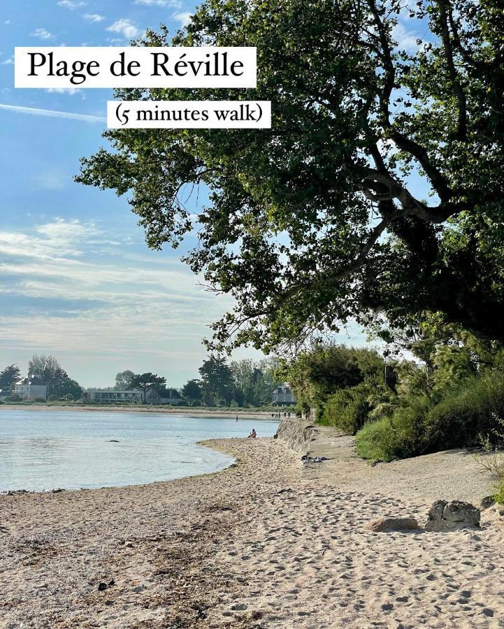 Le Pressoir De La Gervaiserie - 300M De La Plage Reville Luaran gambar